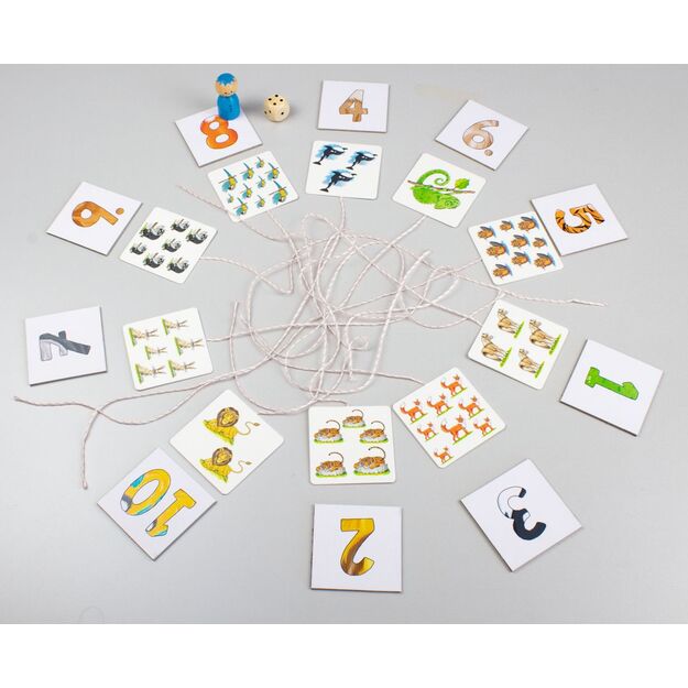 Beleduc lavinimo priemonė - žaidimas "Parink uodegas" (22840) 3