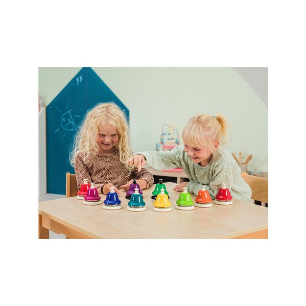 10 natų varpelių rinkinys (spaudžiami), be krepšio (BZ766292) 1