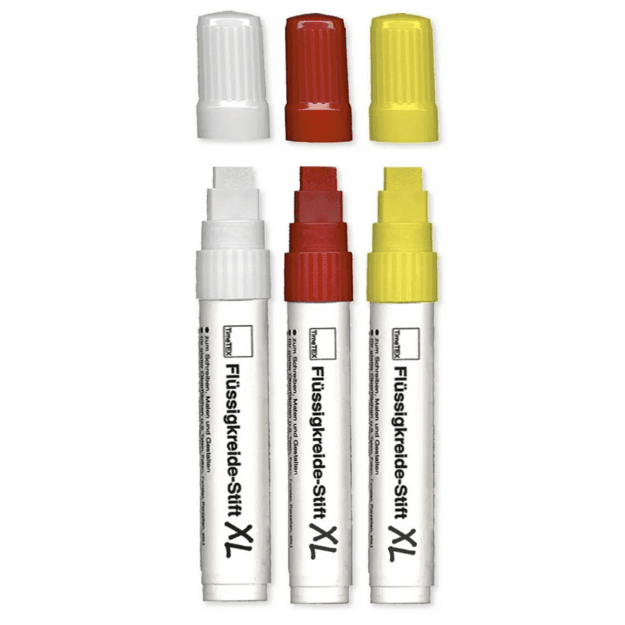 TimeTEX skystos kreidos žymeklių rinkinys XL, 3 vnt. (TT62435)