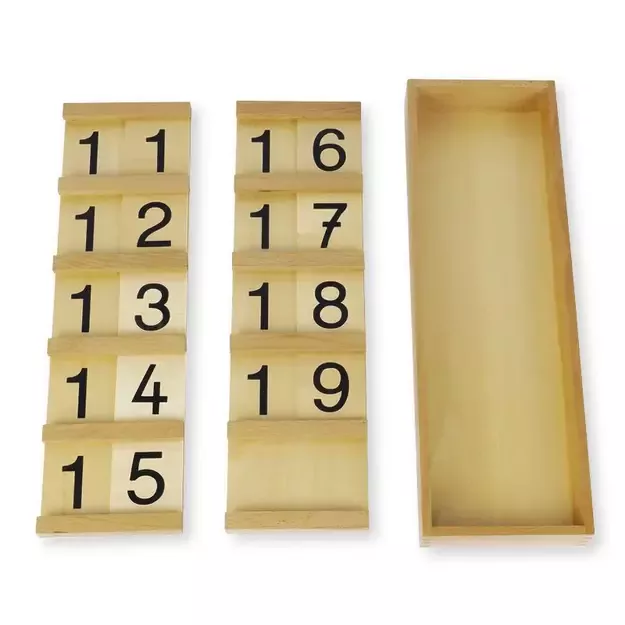 TimeTEX Seguin Lentelės I, 11-19 "Montessori Premium" (TT94423)