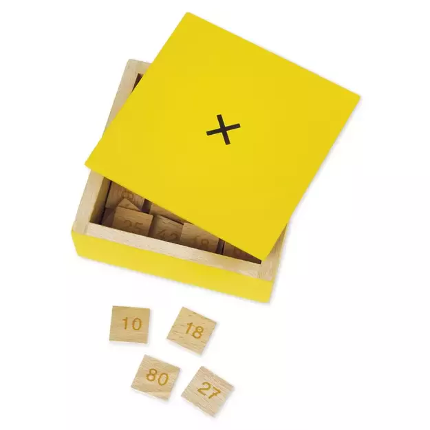 TimeTEX Daugybos užsiėmimų lentelės su mediniu rėmeliu "Montessori Premium"(TT94450) 1