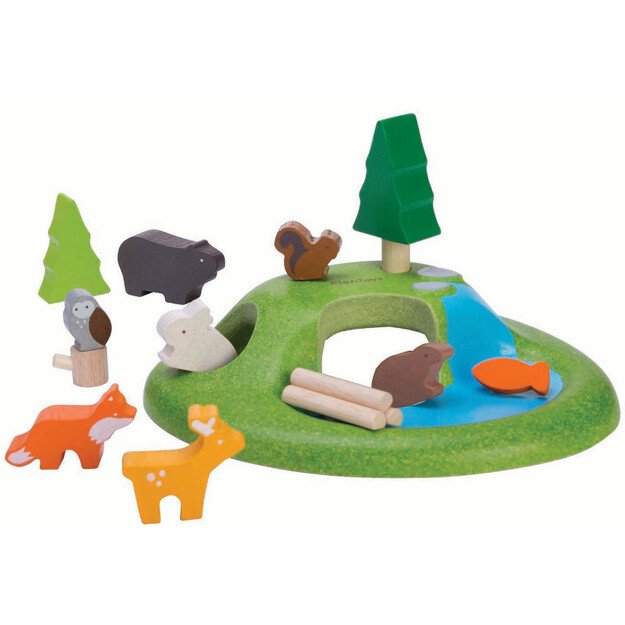 PlanToys rinkinys Gyvūnų rinkinys  (PT6625)