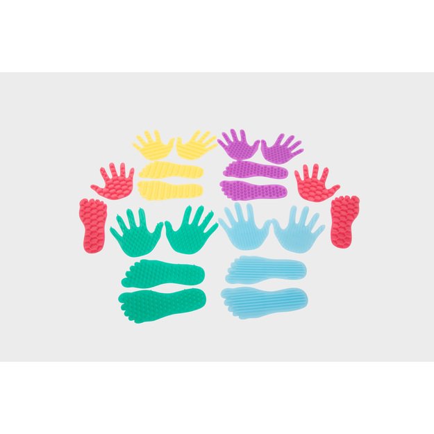 Sensorinis SiliShapes rinkinys "Rankytės & Pėdutės" (CM54605)