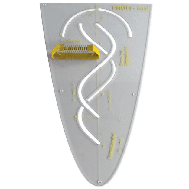 TimeTEX Profesionalus parabolės šablonas, 59 cm, su rankena (TT62675)