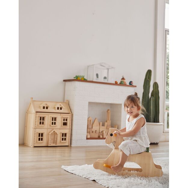 PlanToys lavinamoji priemonė - supamas arkliukas  Palomino  (PT3504) 2