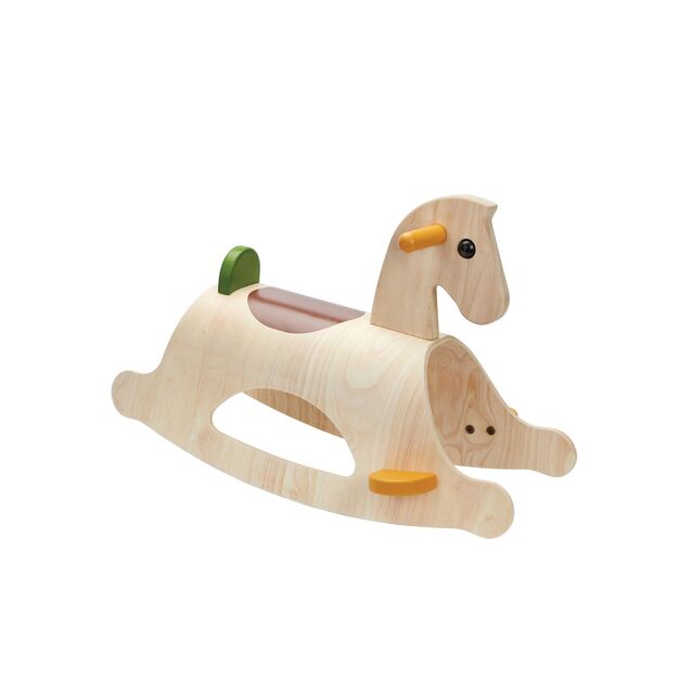 PlanToys lavinamoji priemonė - supamas arkliukas  Palomino  (PT3504)
