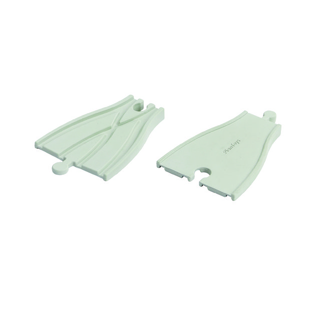 PlanToys guminių Kelių & Bėgių papildymo rinkinys "Jungtys" (6327)