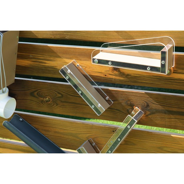 Lauko baldai - Wisdom Smėlio žaidimų sienelė su smėlio žaislų laikymo vieta (S484-A) 4