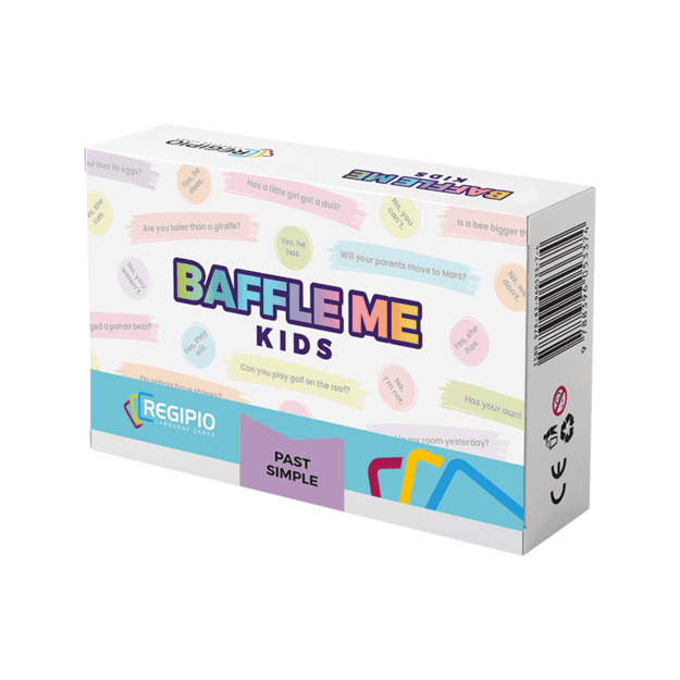 REGIPIO anglų kalbos žaidimas "BAFFLE ME KIDS – PAST SIMPLE" 2