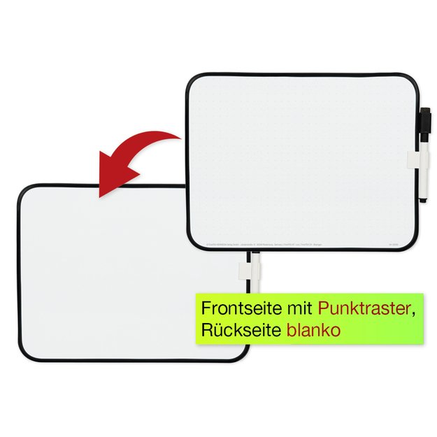 TimeTEX baltos, magnetinės lentelės A4 Plus rinkinys (TT62289)