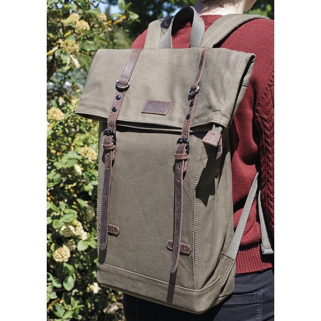 TimeTEX mokytojo kuprinė "Rucksack Sacci Trend", spalva - Pilka (Stone grey) (TT71172)