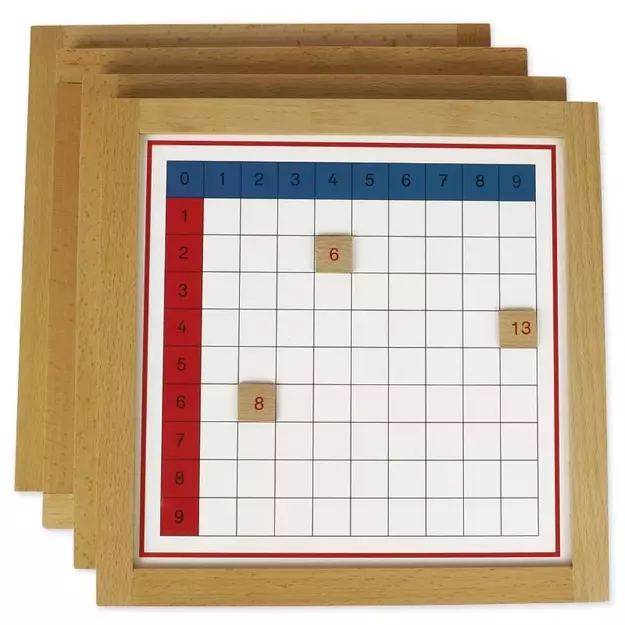 TimeTEX Sudėties užsiėmimų lentelės mediniame rėmelyje "Montessori Premium" (TT94440) 4