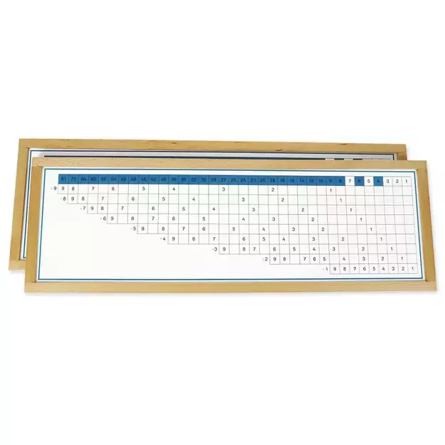 TimeTEX Dalybos užsiėmimų lentelės su mediniu rėmeliu "Montessori Premium" (TT94470)