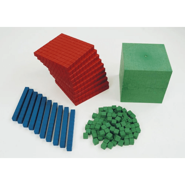 TimeTEX Pagrindinis skaičiavimo rinkinys, 121 dalių, RE-Wood „Montessori Premium“ (TT92521)