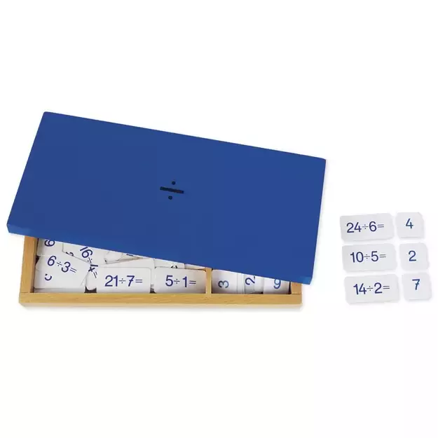 TimeTEX Dalybos užduočių ir atsakymų dėžutė "Montessori Premium" (TT94472)