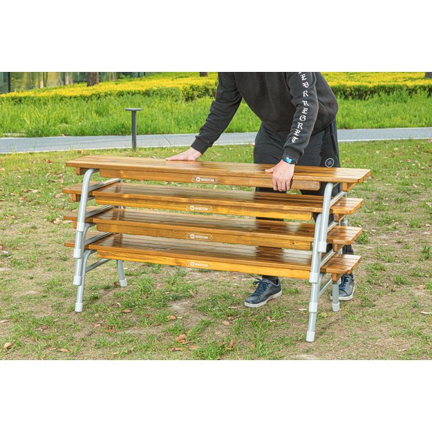 Lauko baldai - Wisdom Suoliukas, h33 cm, 150 cm (SD005-A) 1