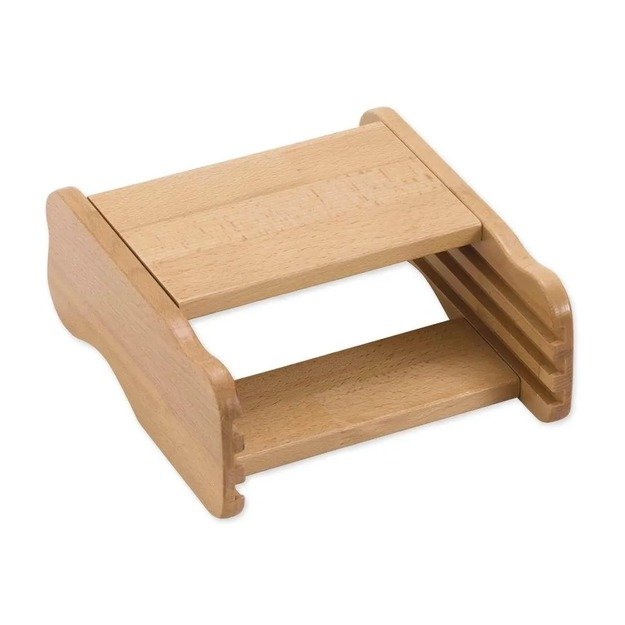 TimeTEX Spintelė su trimis lentynėlėmis Botanikos dėlionėms susidėti "Montessori Premium" (TT94783)