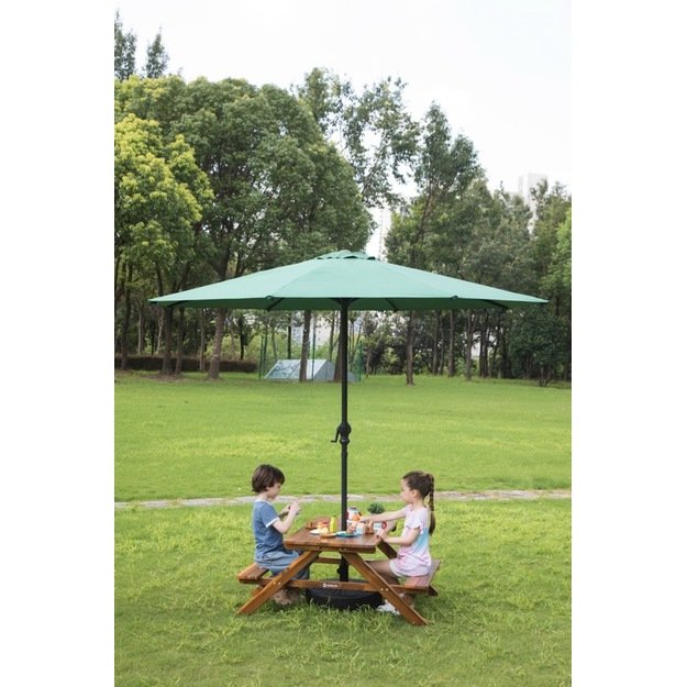 Lauko baldai - Wisdom Stalas su suoliukais grupei (S235-XL) 3