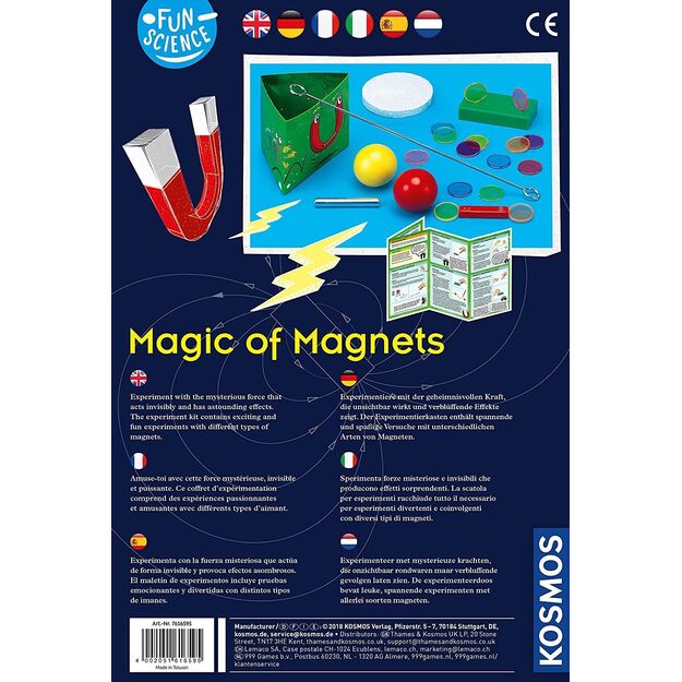 Thames & Kosmos rinkinys „Magnetų magija“ (TK7616595)