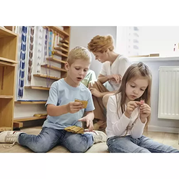 TimeTEX Trumpos karoliukų eilutės "Montessori Premium" (TT94461) 2