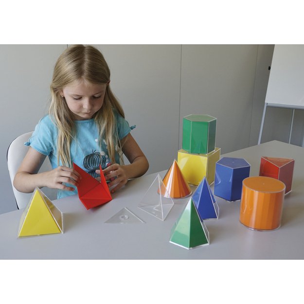 Geometrinės figūros su išsilankstančiais plotais, 22 dalių (TT93872)