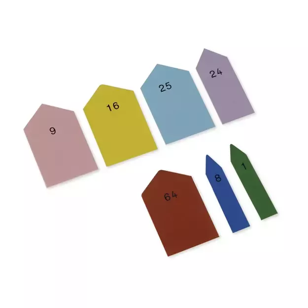 TimeTEX Rodyklės, skirtos Trumpoms karoliukų eilutėms "Montessori Premium" (TT94462) 1