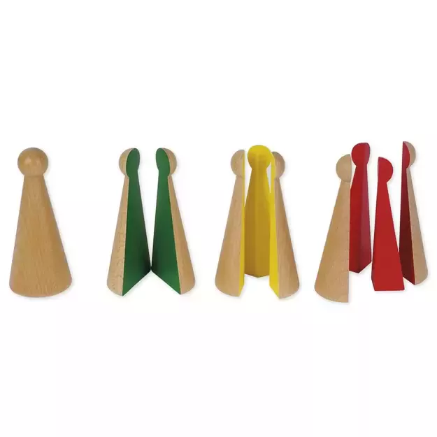 TimeTEX Didelės trupmenų figūrėlės "Montessori Premium" (TT94492)