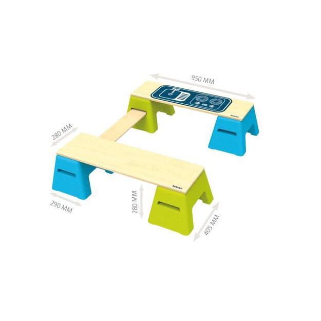 Beleduc baldai - Atsisėsk & Žaisk, Rinkinys 1 - XL Starter (27150) 1