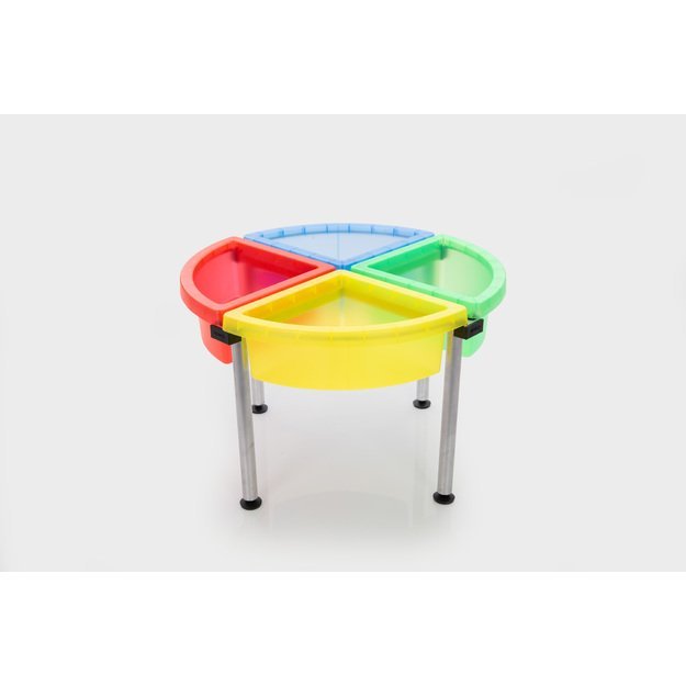 Apvalus tyrimų stalelis, spalvotas (CM73652)