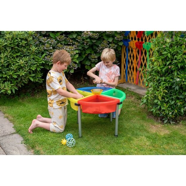 Apvalus tyrimų stalelis, spalvotas (CM73652) 2