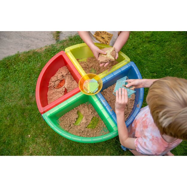 Apvalus tyrimų stalelis, spalvotas (CM73652) 1