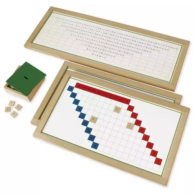 TimeTEX Atimties užsiėmimų lentelės su mediniu rėmeliu "Montessori Premium" (TT94445)