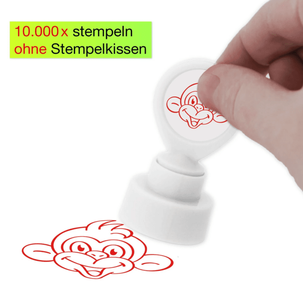 TimeTEX Apvalus „Perpetuum“ šilkografijos antspaudas „Beždžionė“ (TT62308)