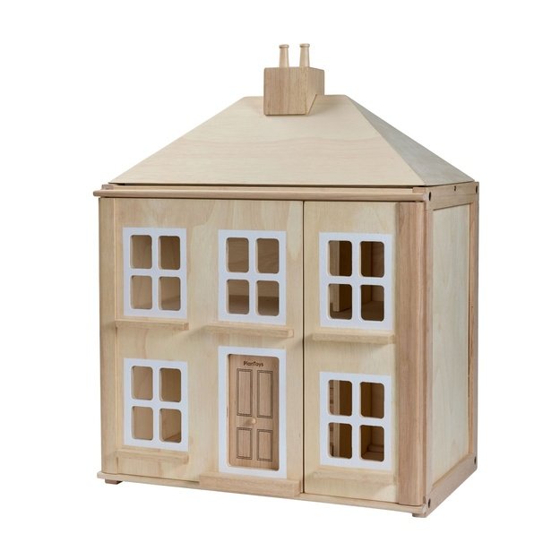 PlanToys lavinimo priemonė - Dviaukštis lėlių namelis  (PT2642)