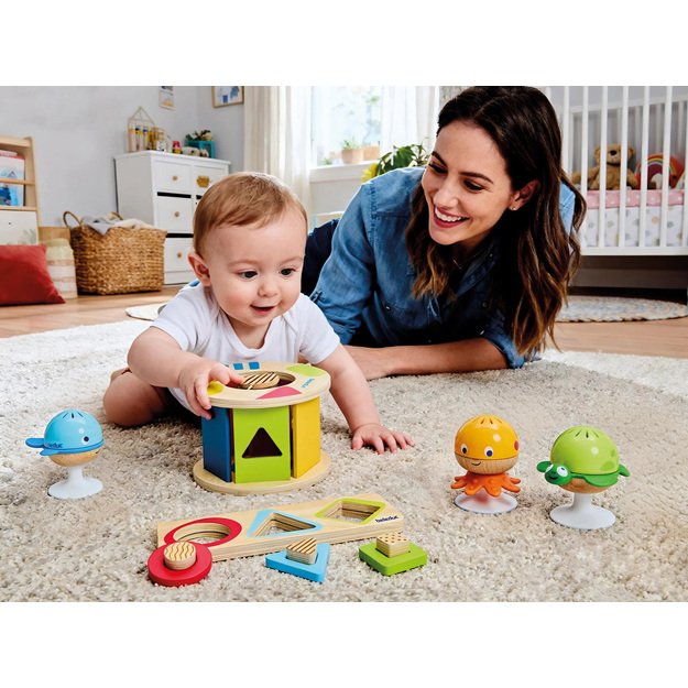 Beleduc lavinamųjų priemonių "Smalsūs mažyliai" dėžė  Nr. 1 - "Pojūčiai", vaikams nuo 12 mėn. (18050) 2