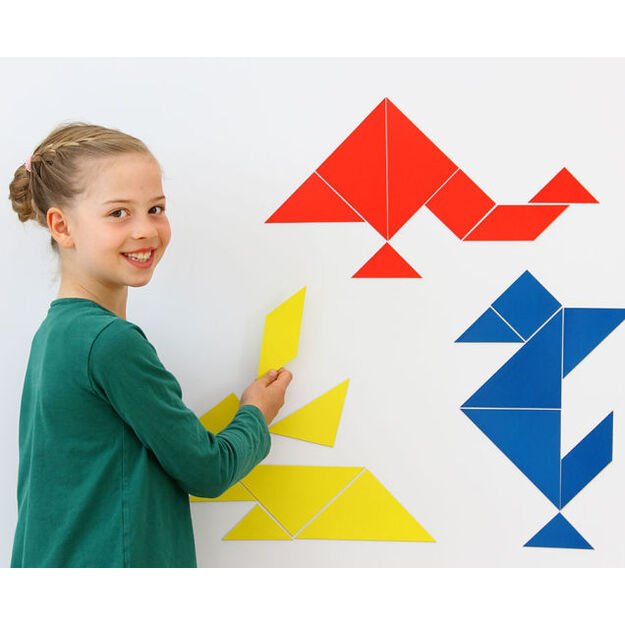 Magnetinis rinkinys - Tangram (BZ86250) 1