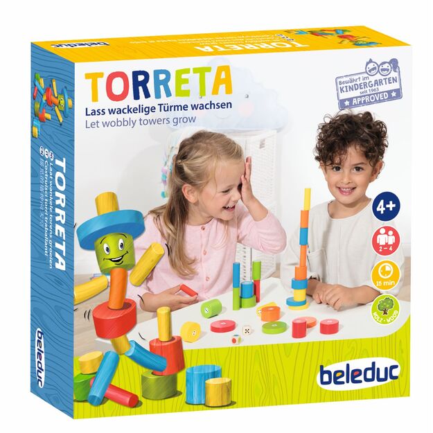 Beleduc lavinamoji priemonė - žaidimais  Torreta  (22451)