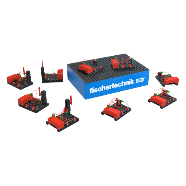 Fischertechnik klasės rinkinys - Elektros kontrolė (559893)