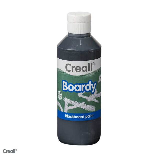 Akriliniai CREALL dažai  BOARDY black  (CR34004)