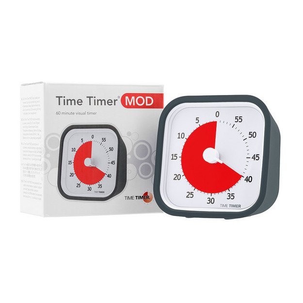 Laikmatis / atgalinio skaičiavimo laikrodis - Time Timer MOD, JAC5026