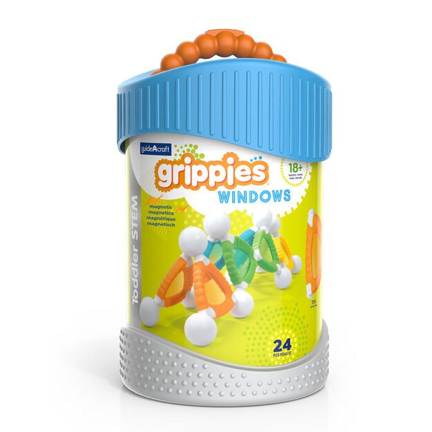 Lavinamieji žaislai - konstravimo rinkinys Grippies Windows 24 (G8316)