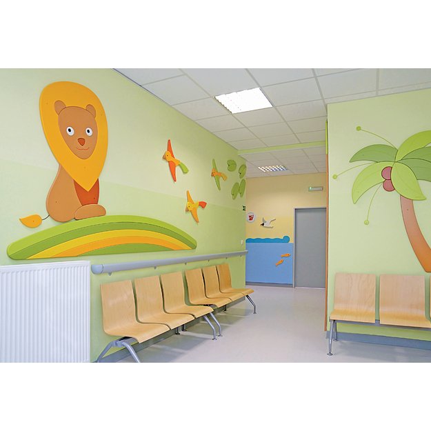 Lokki vaikiško interjero sienos dekoro elementai - tema  Safari 