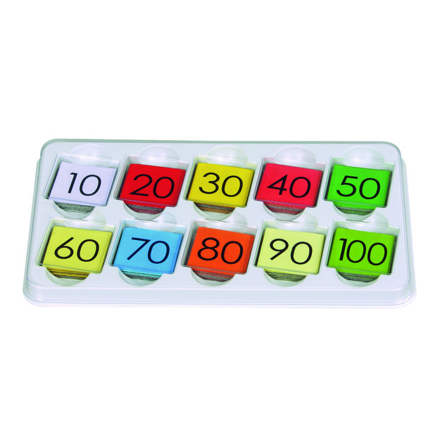 Magnetinė lenta (pakabinama) su spalvotomis daugybos kortelėmis (BZ86940)
