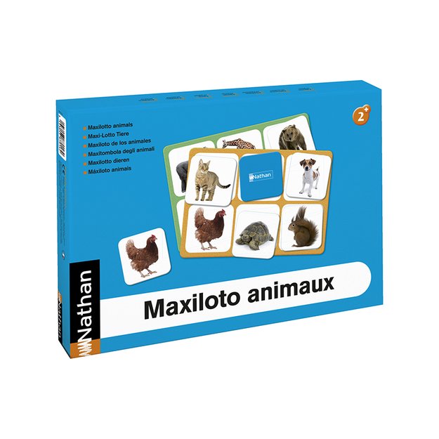 Nathan paveikslėlių žaidimas  Maxilotto. Gyvūnai  (387016)