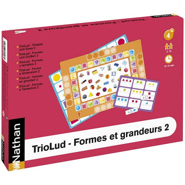 Nathan žaidimas  TrioLud - Formos ir dydžiai 2  (379106)