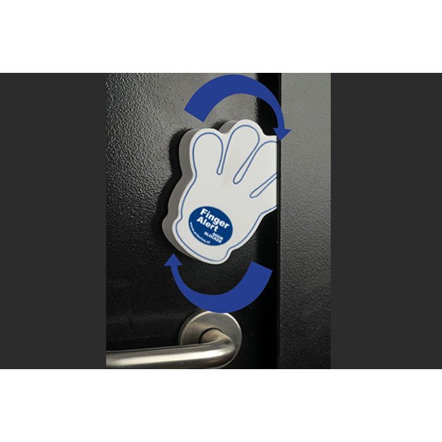 Pirštų apsauga - Durų užsidarymo blokatorius