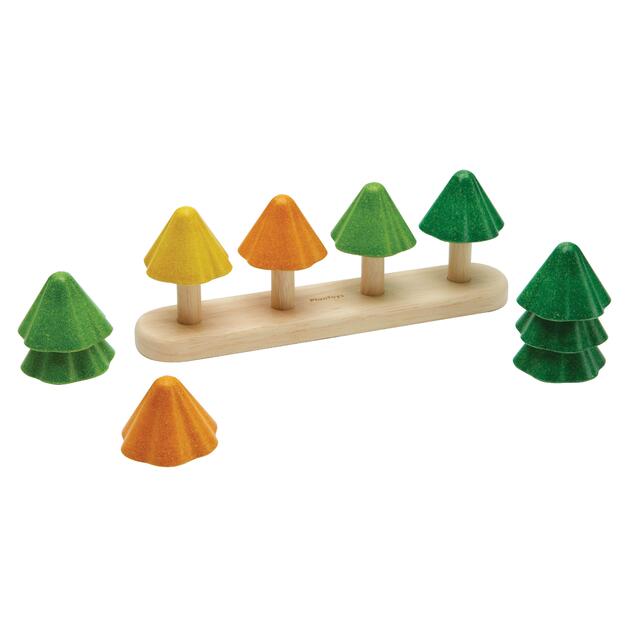 PlanToys edukacinė priemonė - žaislas  Rūšiuok ir skaičiuok. Medis  (PT5403)