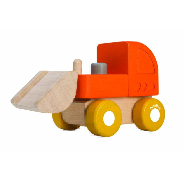 PlanToys lavinamieji žaislai - Mini Buldozeris (PT5441)