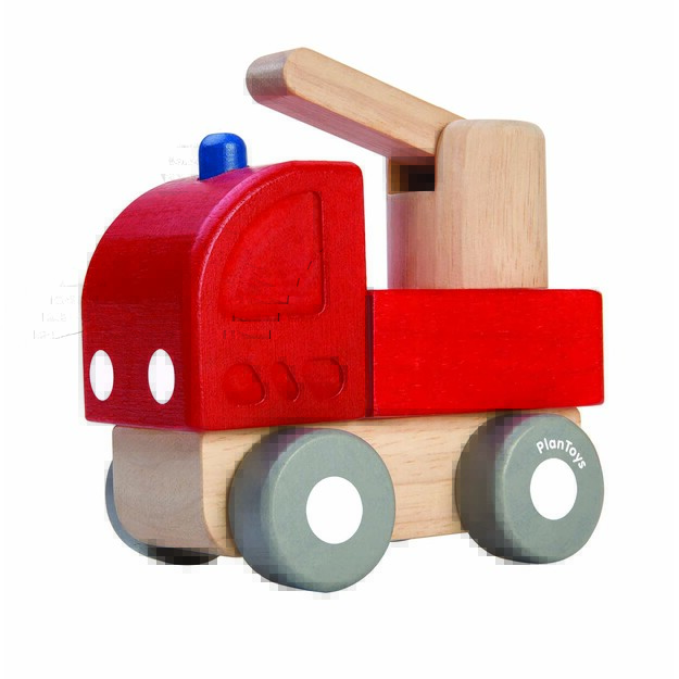 PlanToys lavinamieji žaislai - Mini Gaisrininko automobilis (PT5438)