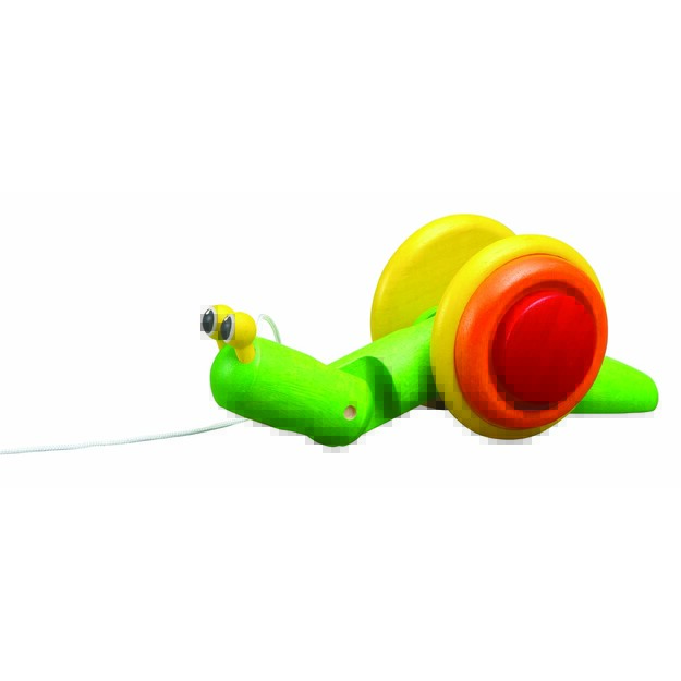 PlanToys lavinamoji priemonė - žaislas  Šliaužianti sraigė  (PT5108)